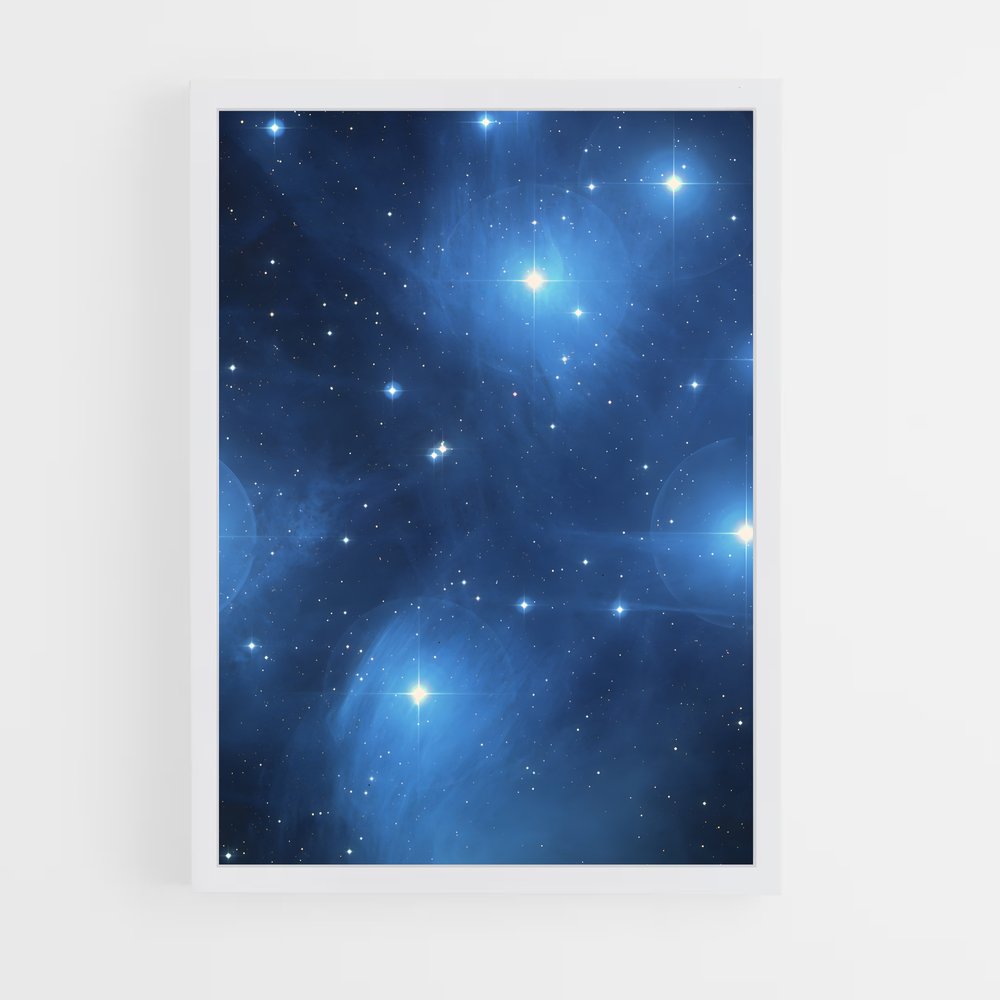 Poster Éblouissant Amas de Galaxies (vue 3)